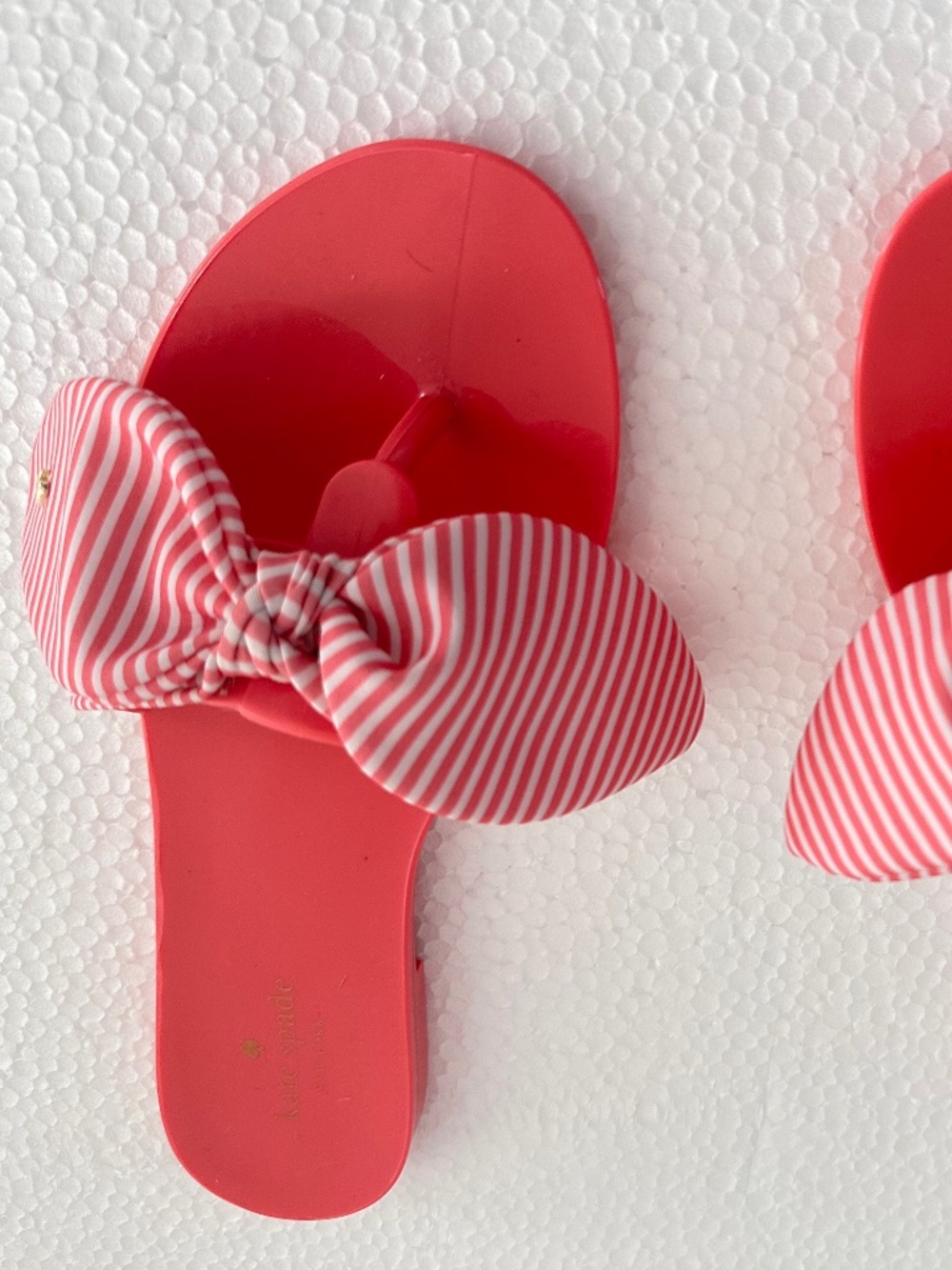 Kate Spade Jelena Jelly Bow Sandals 8B